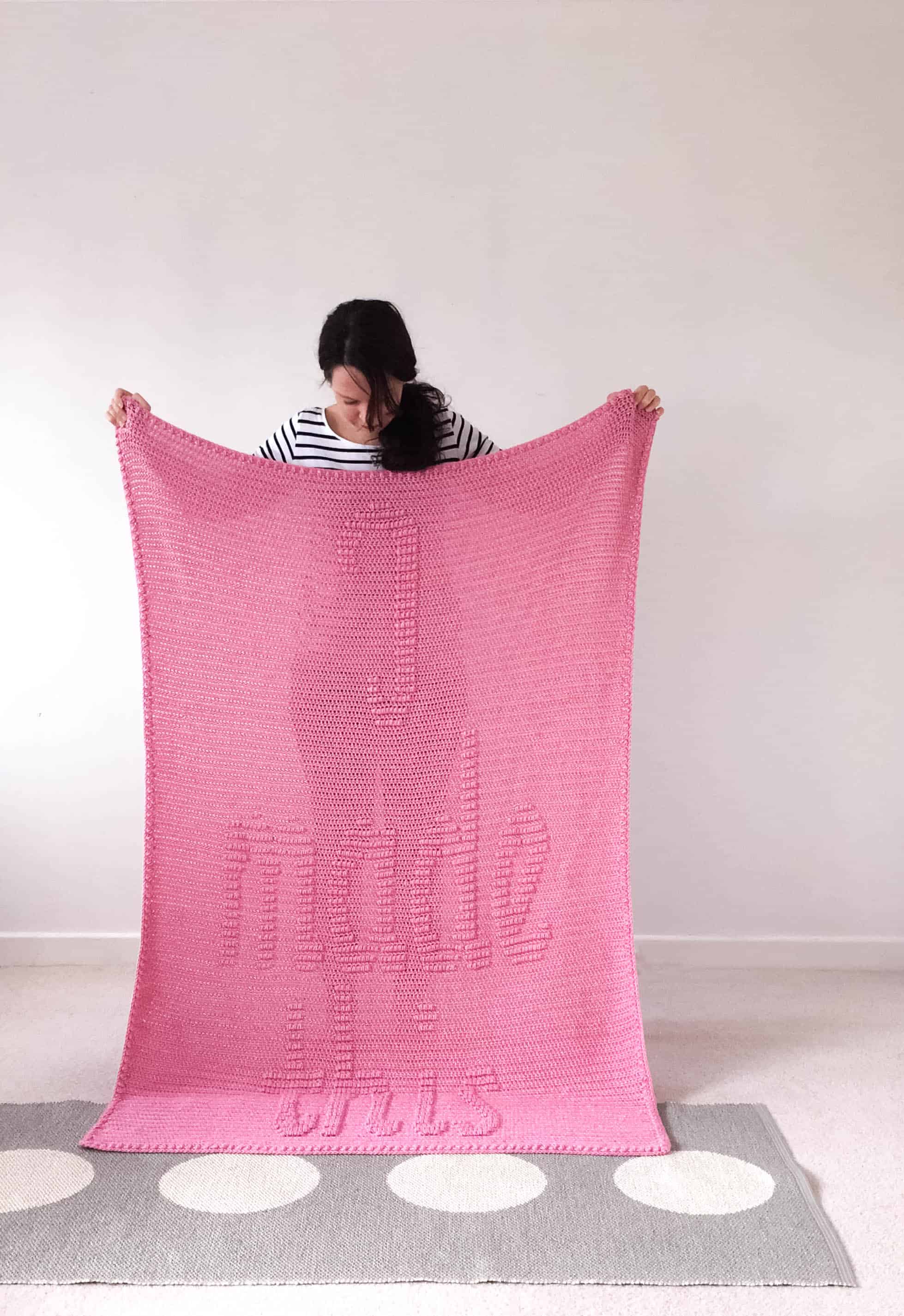 I Made This Blanket Crochet Pattern from DoraDoes