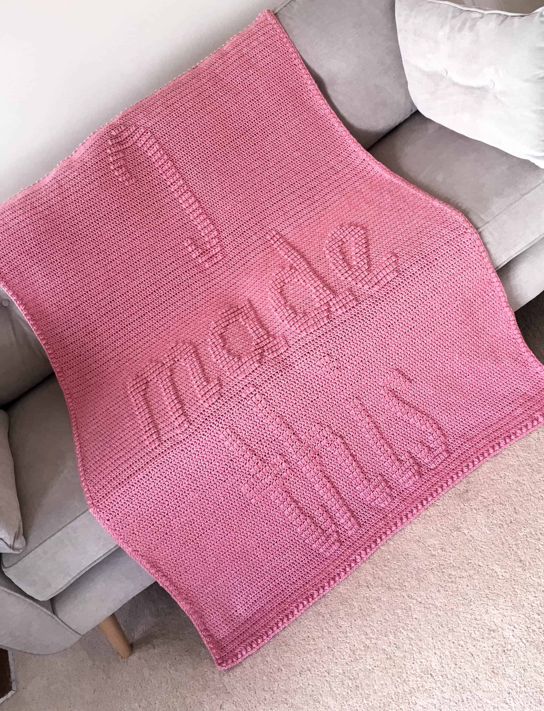 I Made This Blanket Crochet Pattern from DoraDoes