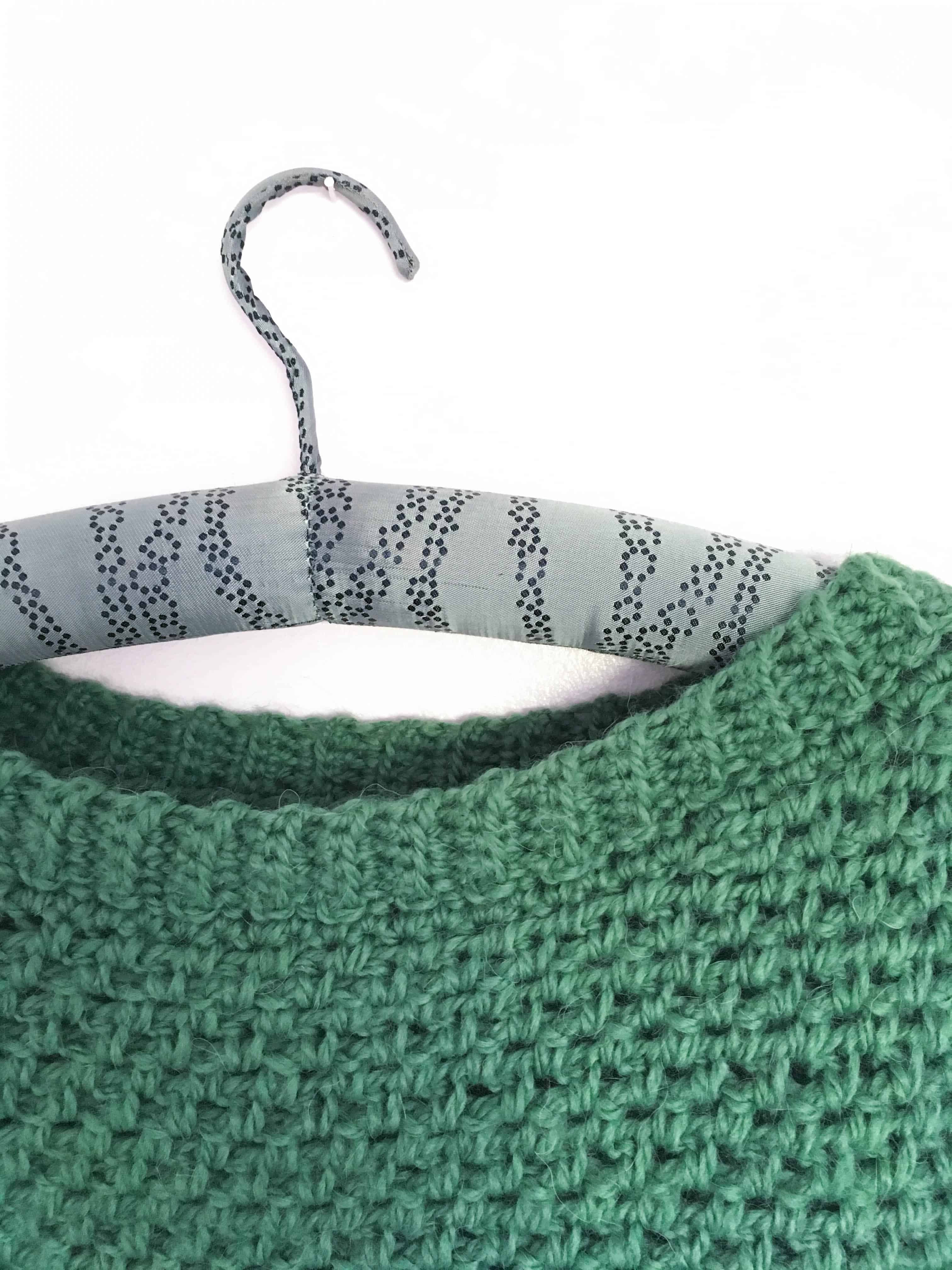The Upsidedown Crochet Sweater Pattern from Doradoes.co.uk
