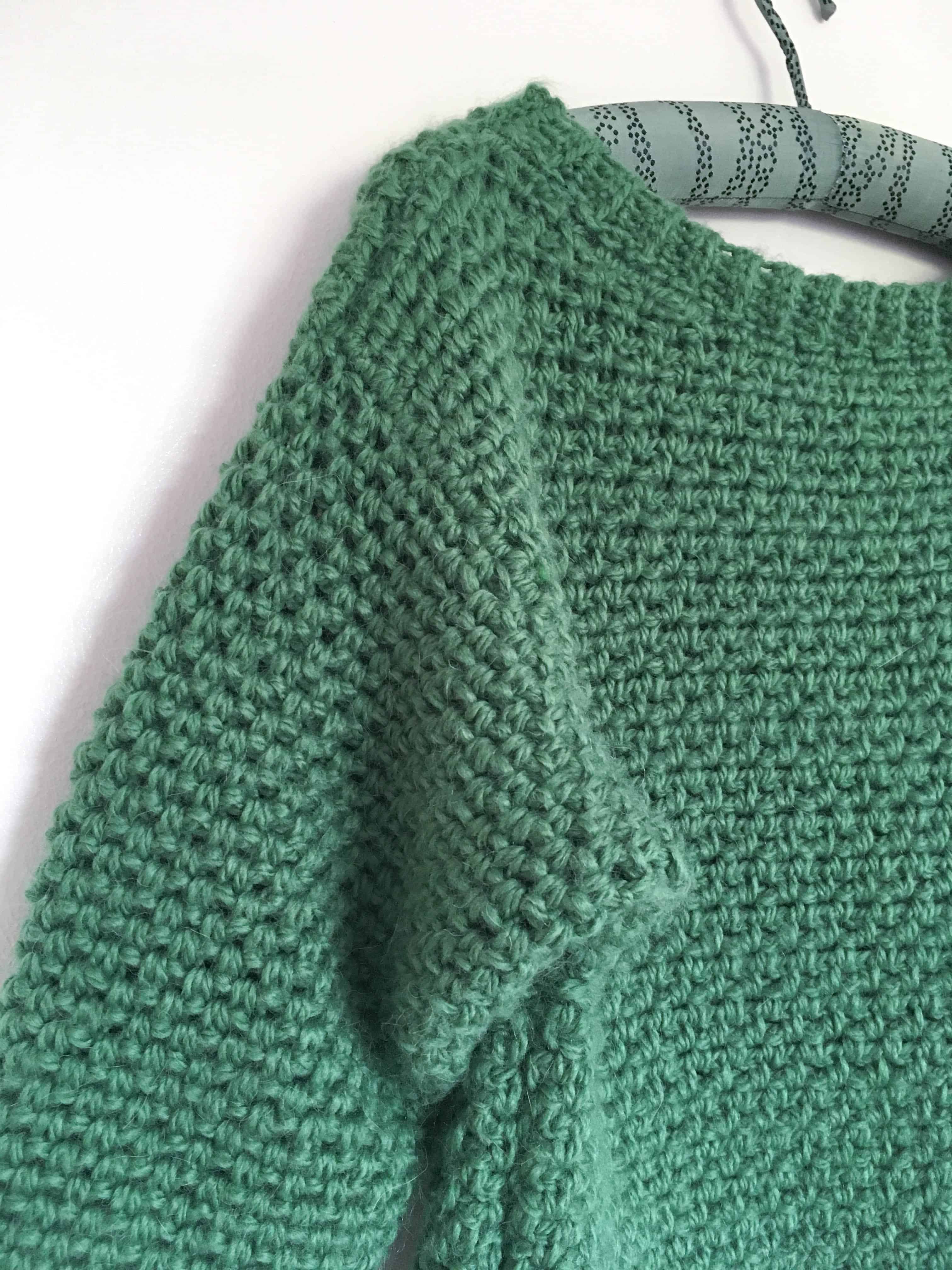 The Upsidedown Crochet Sweater Pattern from Doradoes.co.uk