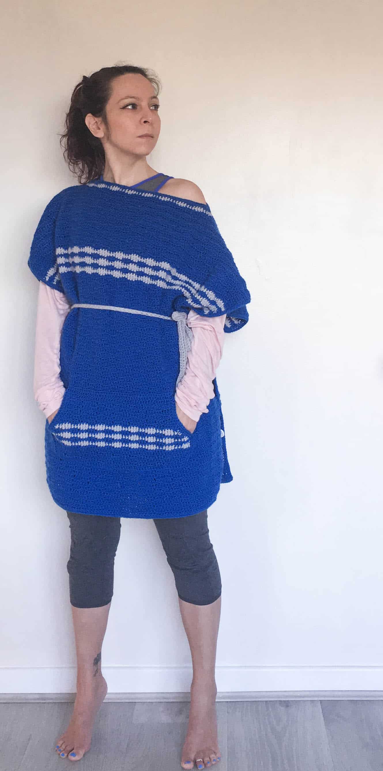 Crochet poncho from doradoes.co.uk