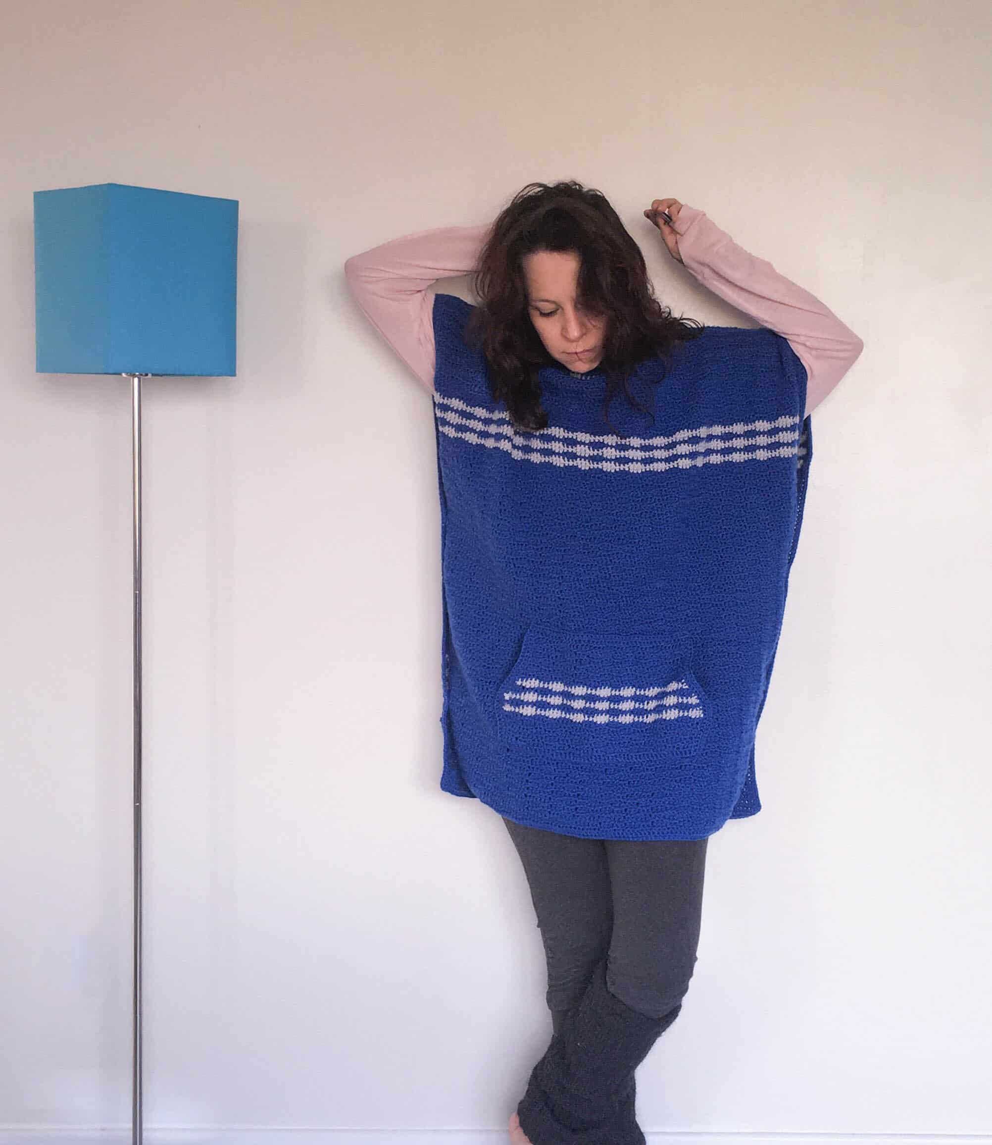 crochet poncho from doradoes.co.uk