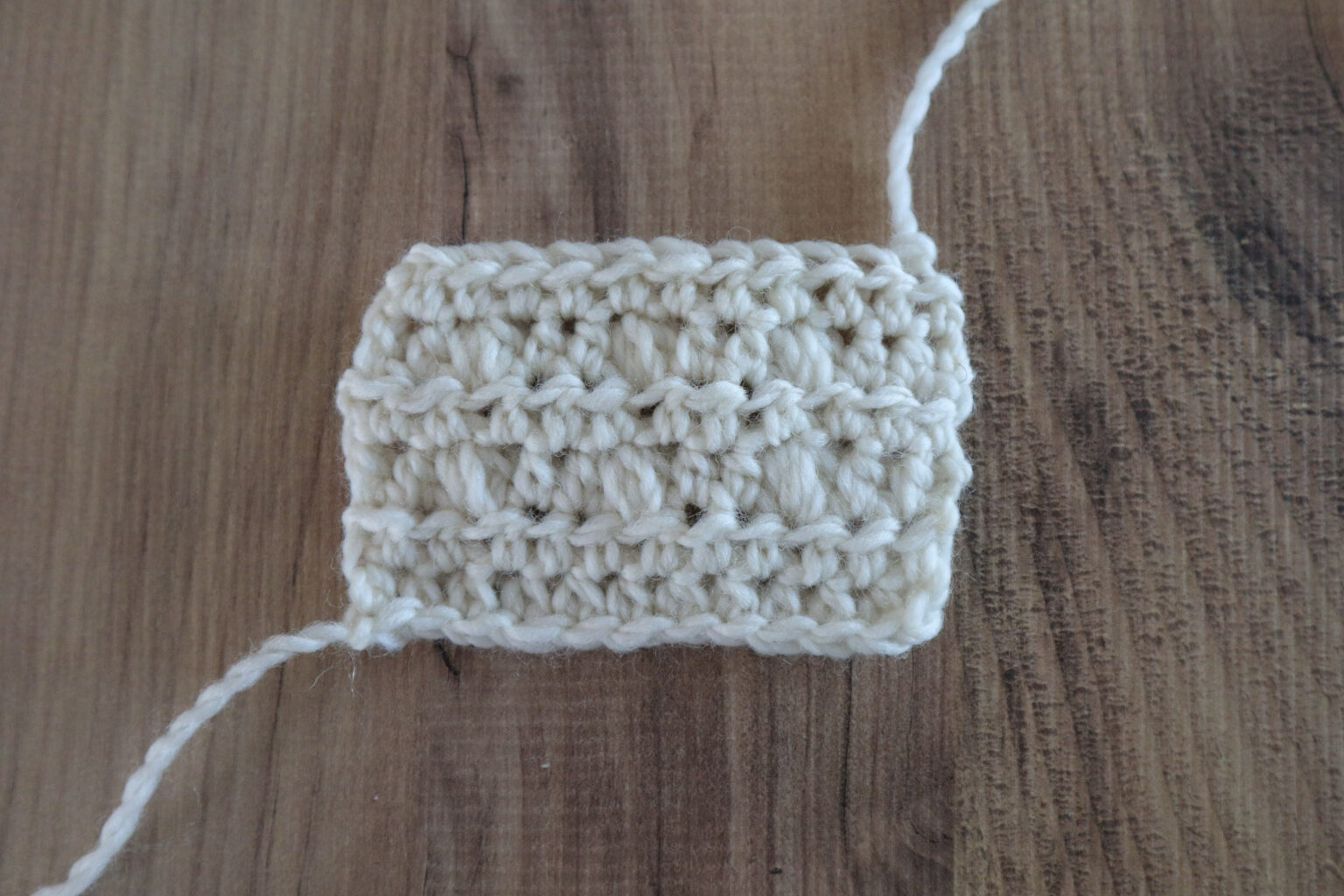 How to crochet the puff stitch (step-by-step photo and video tutorial ...