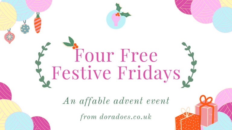 Four Free (crochet patterns) Festive Fridays: An Affable Advent Event